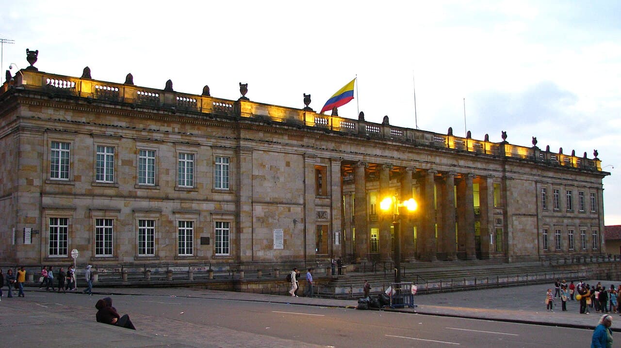Capitolio Nacional, sede del Congreso de la República